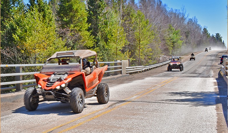 Curtis Michigan ATVing